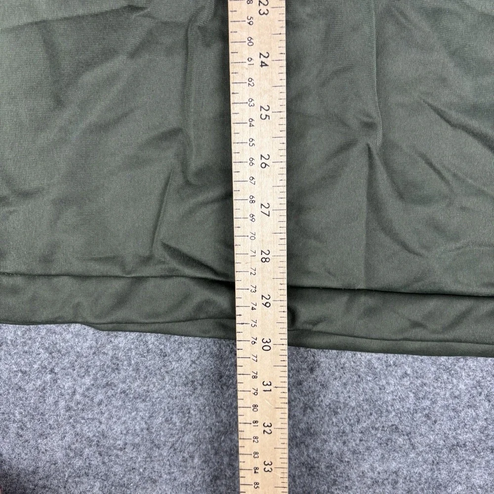 US Army Waffle Top Shirt Mens Xl Green Thermal 1/4 Zip Military ECWCS Gen 3 OD
